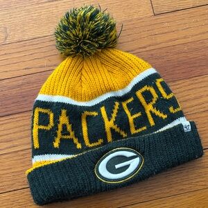 Green Bay Packers Pom Beanie 47